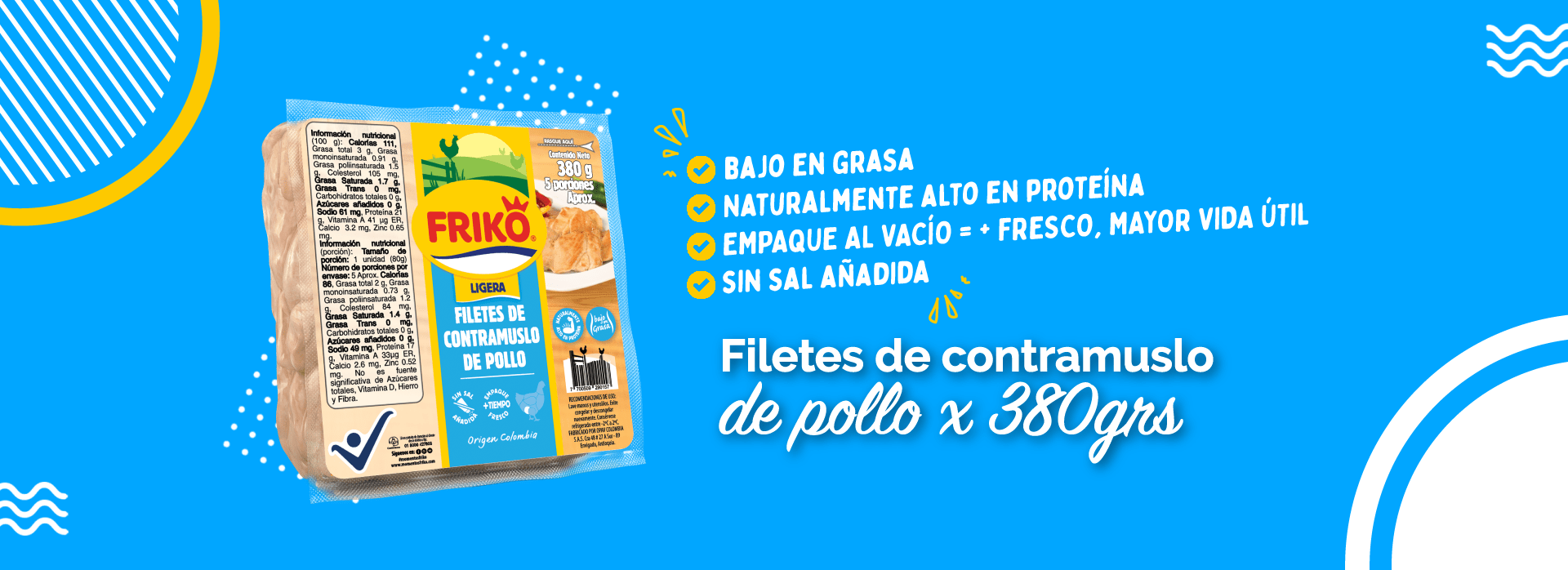 Productos de pollo Friko